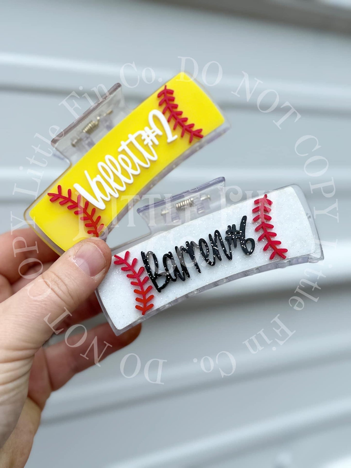 Baseball/Softball Claw Clips