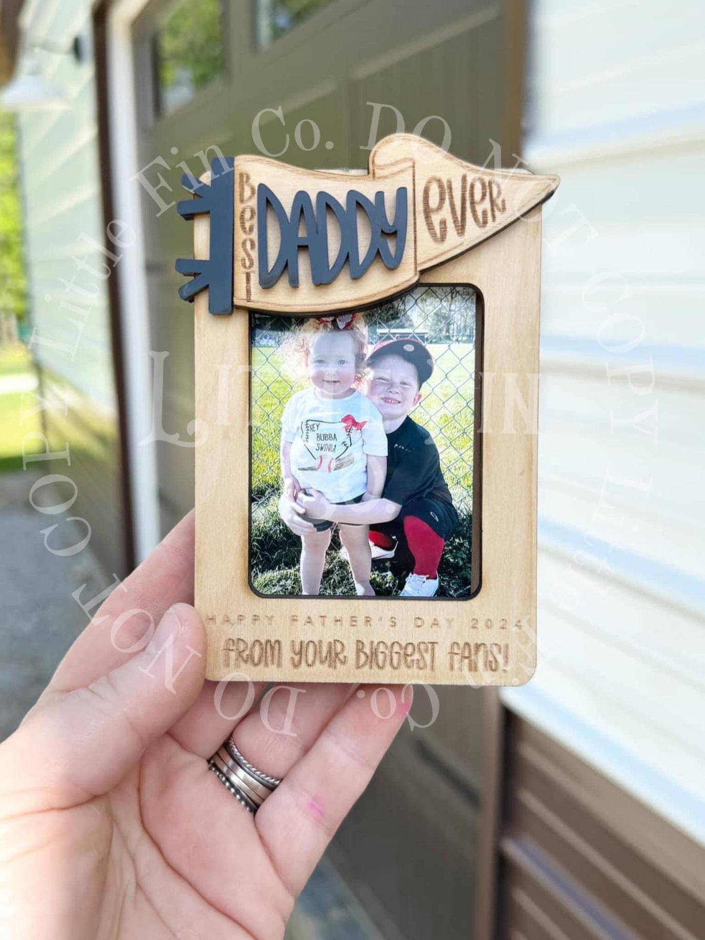 PREORDER- Fathers Day Magnet/Visor Clip