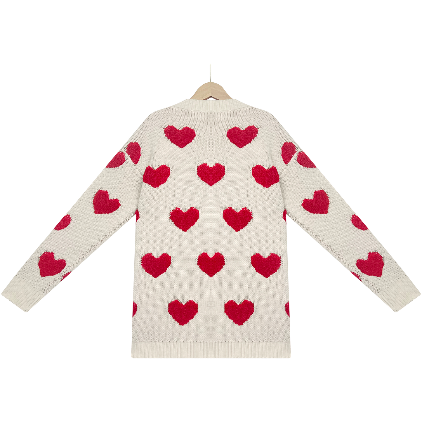 PREORDER: The Candi Button Heart Cardi 12.23.24