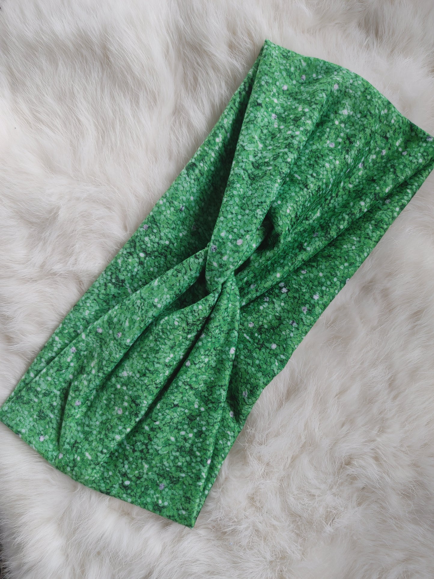 Green glitter