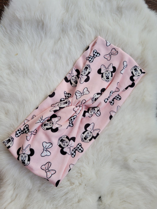 Light Pink girl mouse bows