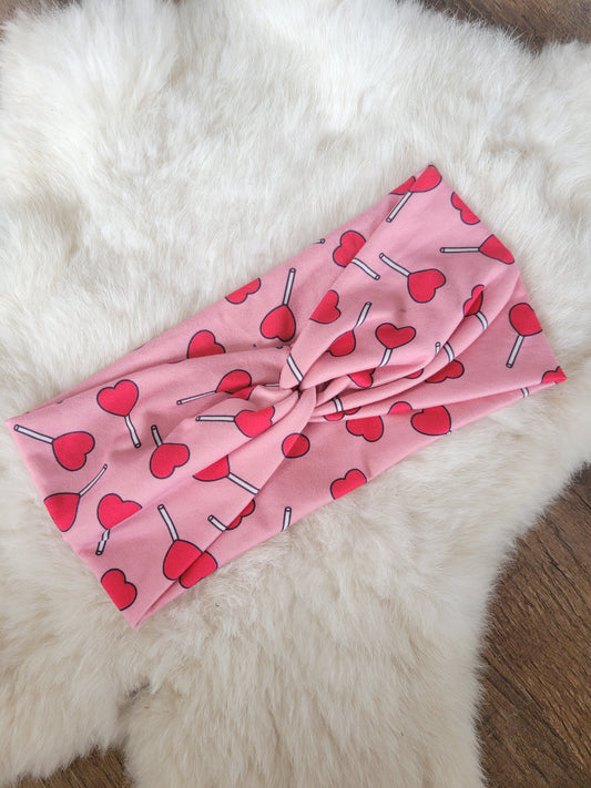 Heart lollipops