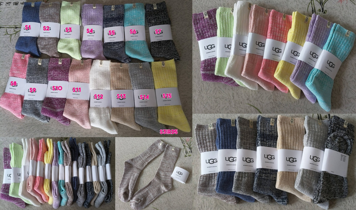 PREORDER: RERUN KNIT SOCKS 12.30.24