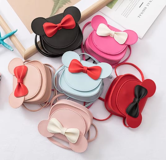 PREORDER: Bow and Mouse Ear Bag- Custom or Blank