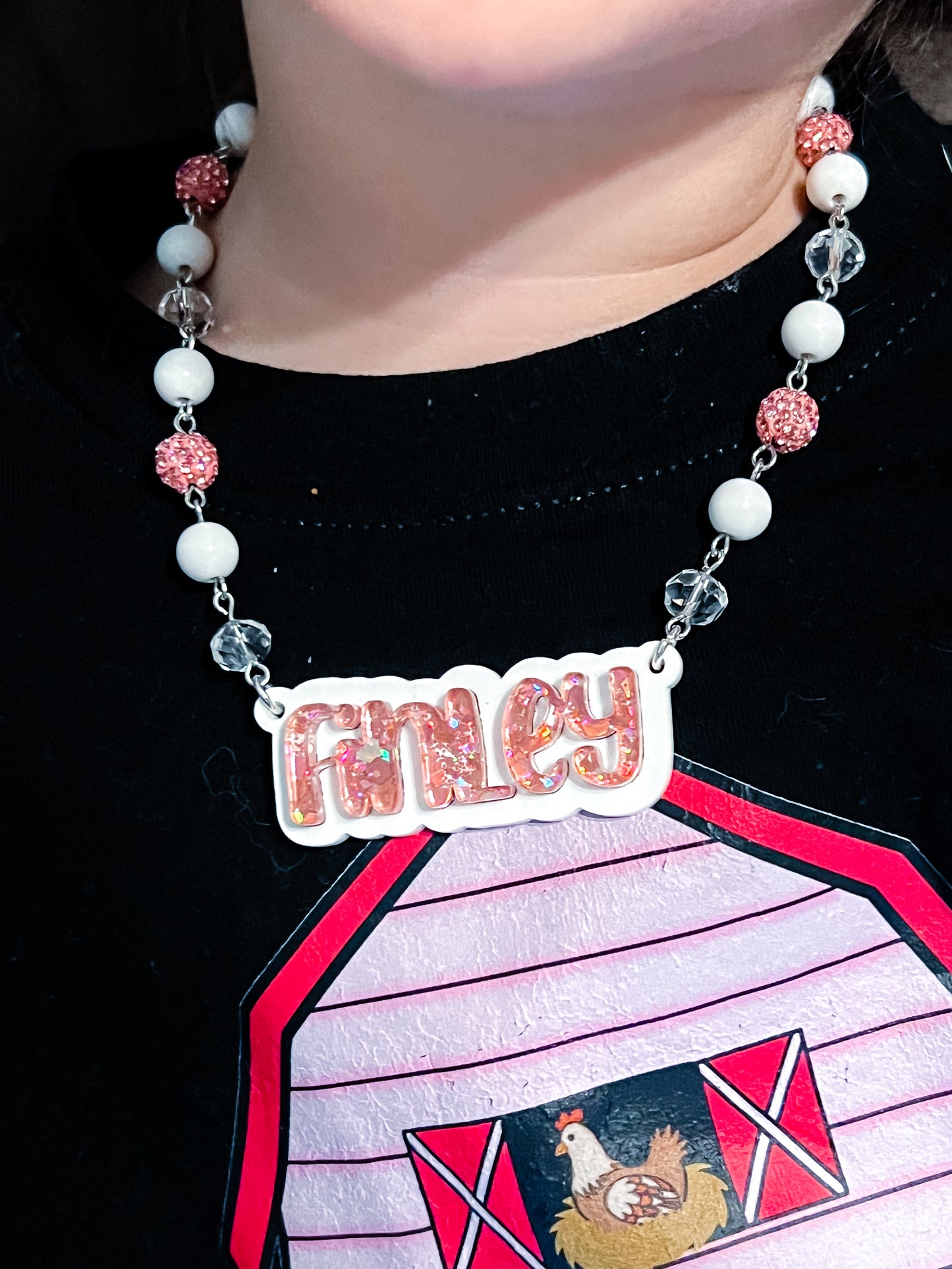 Customized Acrylic Name Necklace