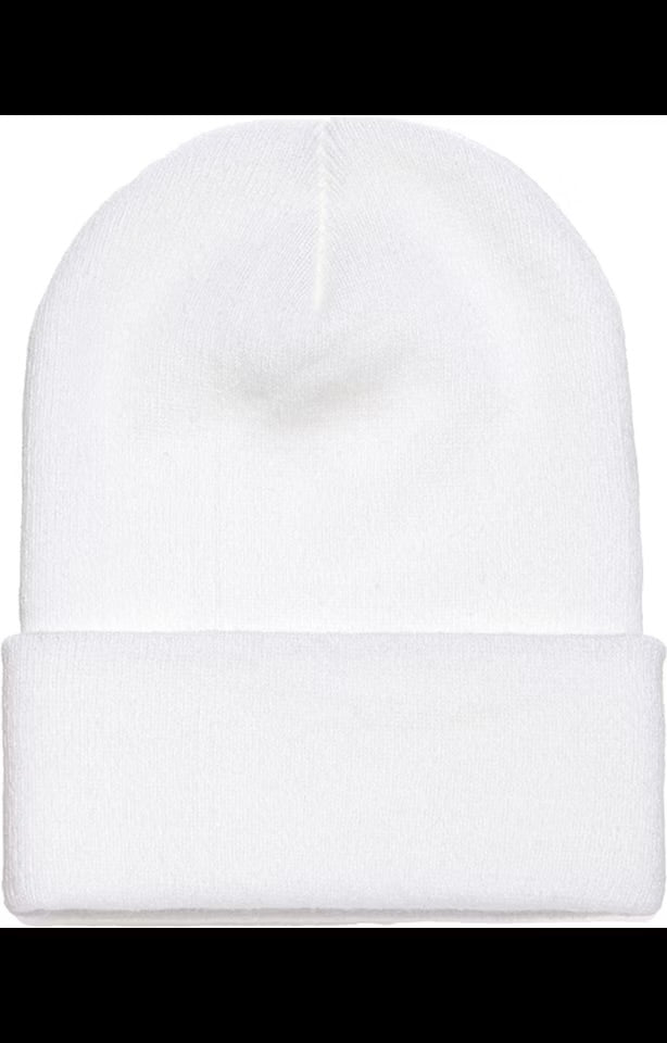 Patched Beanies (Checkered Drop)