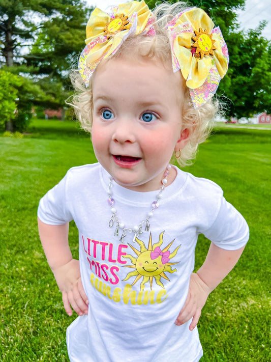 Custom Beaded Name Necklace