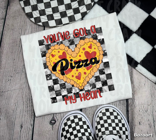 Checkered Pizza is my Valentine